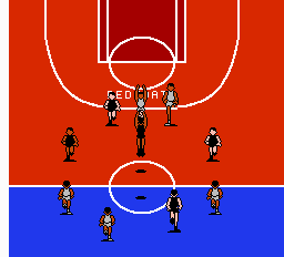 All-Pro Basketball screenshot 5 for NES